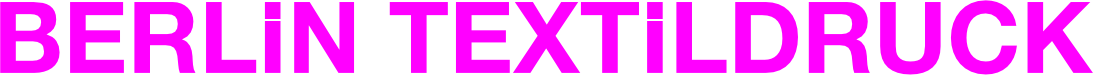 BERLIN TEXTILDRUCK Logo in Magenta